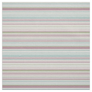 Rosa, Aqua, Minze, Frühlingsregen und Malvenstreif Stoff