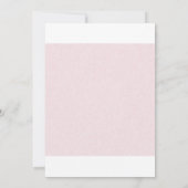 Rosa Aquädukt Polterabend Einladung (Rückseite)