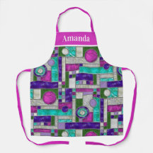 Rosa Aquamarin Art Dékettglas