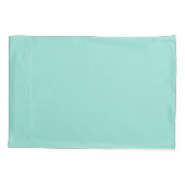 rosa, Aquamarin Kissenbezug (Rückseite)