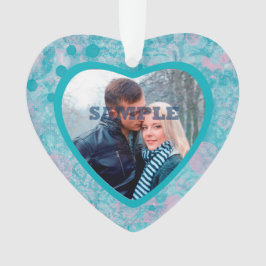 Rosa Aquamarine Abstrakte Kunst Valentine Fotovorl Ornament