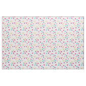 Rosa Aquamarine Herzdoodles Stoff (Fat Quarter (45,7 x 55,9 cm))