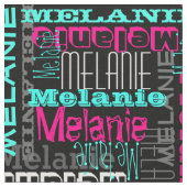 Rosa aquamarine kundenspezifische moderne stoff (Nahaufnahme)