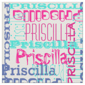 Rosa aquamarine moderne personalisierte stoff (Nahaufnahme)