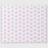 Rosa Aquarell Ballerina Pointe Ballet Geschenkpapier (Flach)