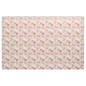 Rosa Aquarell-Blume Stoff (Yard (91,4 cm))