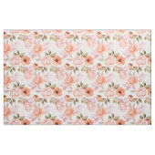 Rosa Aquarell-Blume Stoff (Fat Quarter (45,7 x 55,9 cm))