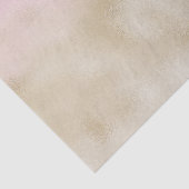 Rosa Aquarell Glam Gold Gefärbte Krawatte XOXO Gli Seidenpapier (Detail)