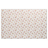 Rosa Aquarell Gold Koi Fisch Flora Stoff (Fat Quarter (45,7 x 55,9 cm))