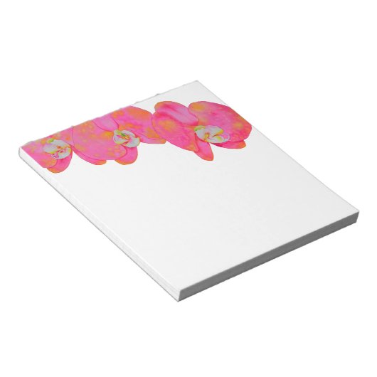 Rosa Aquarell Notizblock (angewinkelt)