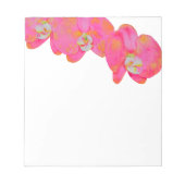 Rosa Aquarell Notizblock (Vorderseite)