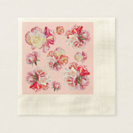 Rosa Aquarell Rosen Cocktail Napkins Serviette