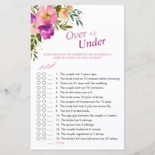 Rosa Aquarellblüte über oder unter Dusche