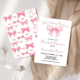 Rosa Aquarellfarben, Blush Brautparty Party Einladung