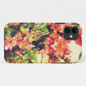 Rosa Aquarellfarben Muster 1 Case-Mate iPhone Hülle (Rückseite (Horizontal))