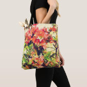 Rosa Aquarellfarben Muster 1 Tasche (Von Nahem)