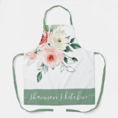 Rosa Aquarellfarben Rose - All-over-Print-Schürze Schürze (Vorderseite)