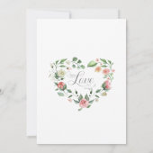 Rosa Aquarellfarben-Rose auf weißer Hintergrundhoc Ankündigung (Rückseite)