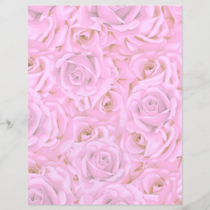 Rosa Aquarellfarben Rose Schlaganfall Scrapbooking