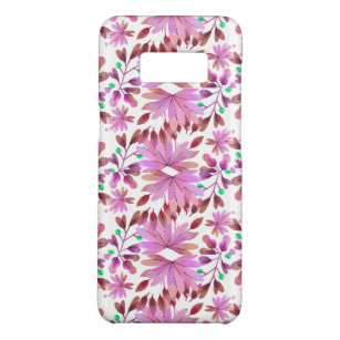 Rosa Aquarellfarben Winteruntergrund Blume Case-Mate Samsung Galaxy S8 Hülle