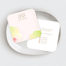 Rosa Aquarellfarbenstube Ohrring Display-Holder