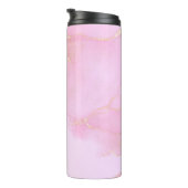 Rosa Aquarellkaffee Tasse (Nach rechts gedreht)