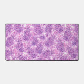 Rosa Aquarelllische Blume Schreibtischunterlage (Vorderseite)