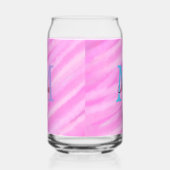 Rosa Aquarellpastellfarben fügen Titellongrammbuch Dosenglas (Links)