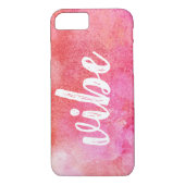 Rosa Aquarellpinsel iPhone Gehäuse Case-Mate iPhone Hülle (Rückseite)