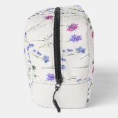 Rosa Aquarelltasche Wildblumen Blumenkosmetiktüte Waschbeutel (Rechts)