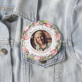 Rosa Aquarelltulpen für immer im Herzen unseres Fo Button (Beispiel)