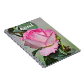 Rosa-Art-Journal-Notebook Notizblock (Rechte Seite)