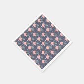 Rosa Asteroiden Moon Galaxy Girls Geburtstagsparty Serviette (Ecke)