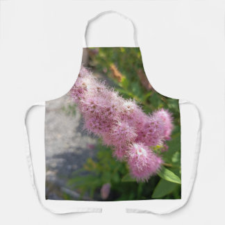 Rosa Astilbe-Blumen-Blumengestaltete Küchenschürze Schürze