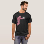 Rosa Astronaut T-Shirt (Vorne ganz)