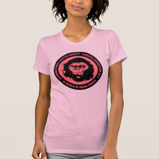 Rosa AUF DER SUCHE NACH ORANG PENDEK - Sumatra T-Shirt (Vorderseite)