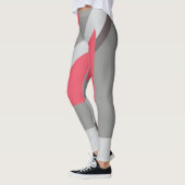 Rosa auf grau leggings (Links)