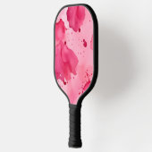 Rosa auf Rosa Abstract Pickleball Schläger (Links)