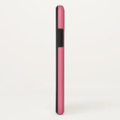 Rosa auf rosa Linien Case-Mate iPhone Hülle (Hinten/Rechts)