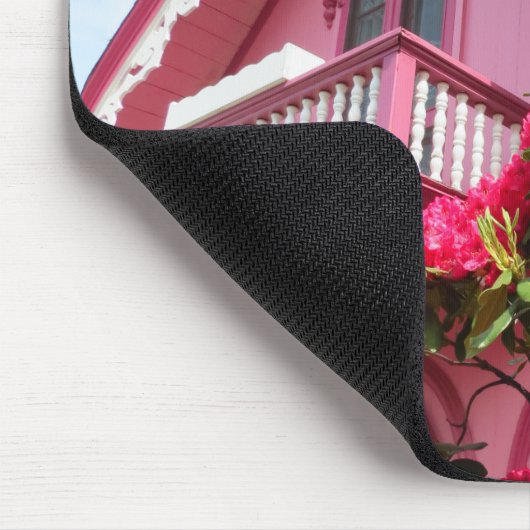 Rosa auf Rosa - Martha's Vineyard Mousepad (Ecke)