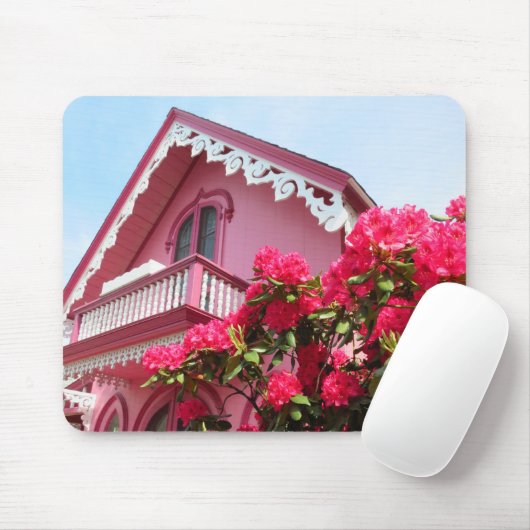 Rosa auf Rosa - Martha's Vineyard Mousepad (Mit Mouse)