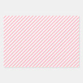 Rosa auf weiß Unterschiedliche Größen Diagonale St Geschenkpapier Set (Vorderseite 3)