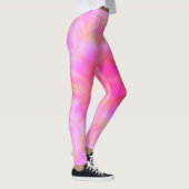 Rosa Aufflackern Leggings (Rechts)