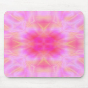 Rosa Aufflackern Mousepad