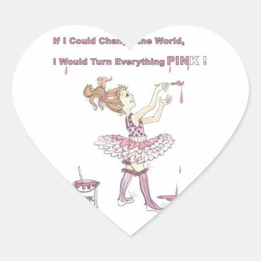 Rosa Aufkleber oder Lollipop-Etiketten (Vorderseite)