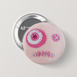 Rosa Auge Button