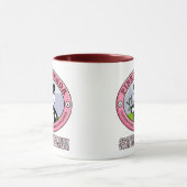 Rosa Augen-Panda-Tasse Tasse (Zentrum)