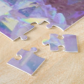 Rosa Aura-Kristalle Puzzle (Seite)