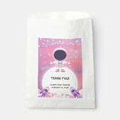 Rosa Außenraumdusche Kleiner Explorer Kinderdusche Geschenktütchen (Vorderseite)