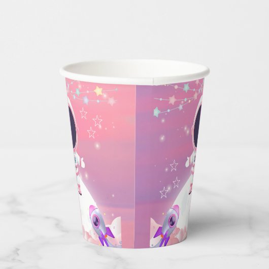 Rosa Außenraumdusche Kleiner Explorer Kinderdusche Pappbecher (Rechts)